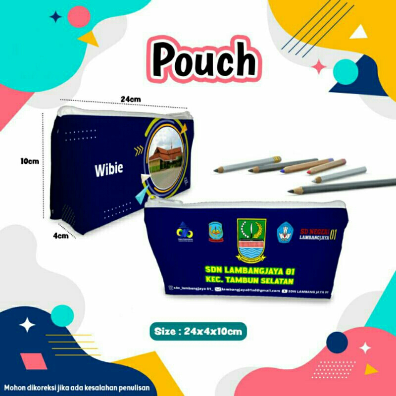 

tempat pensil custom pasang foto