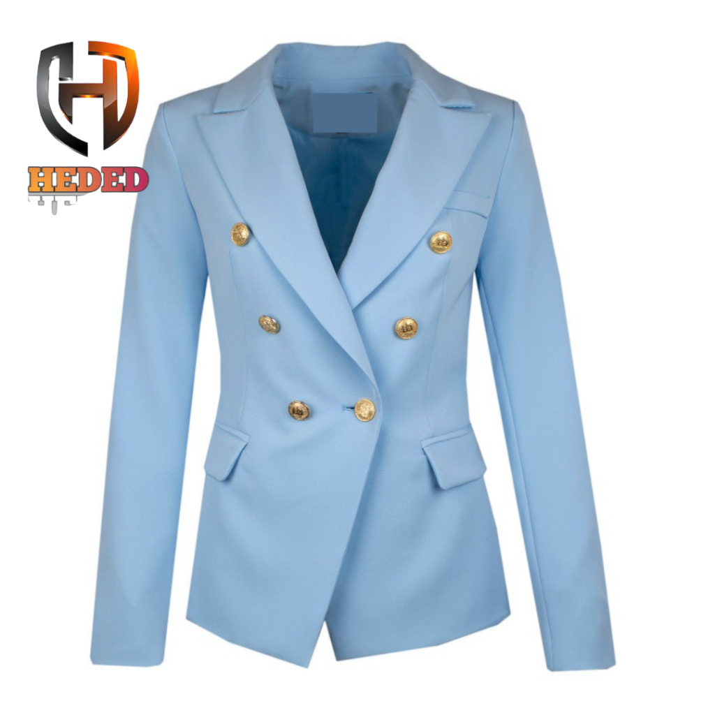 Heded_Jas wanita karir blazer Blazer Wanita Korea Panjang/ JAS TUXEDO WANITA KARIR KEKINIAN