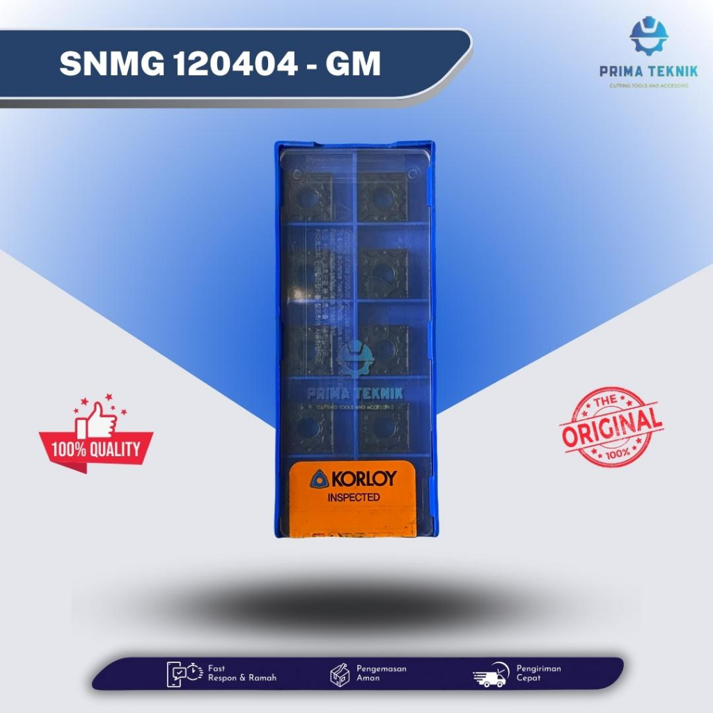 Insert SNMG 120404-GM Grade NC3030