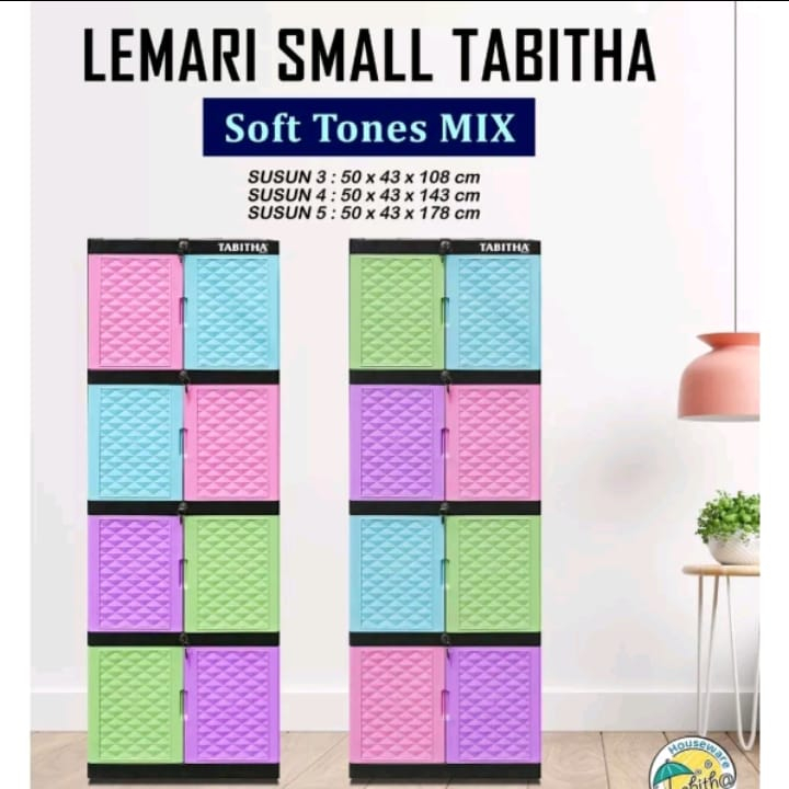 IBL Lemari Fawsline 4 tingkat (fawsline tanpa cermin / fawsline 4 susun Lemari Pakaian Fawsline 4 ti