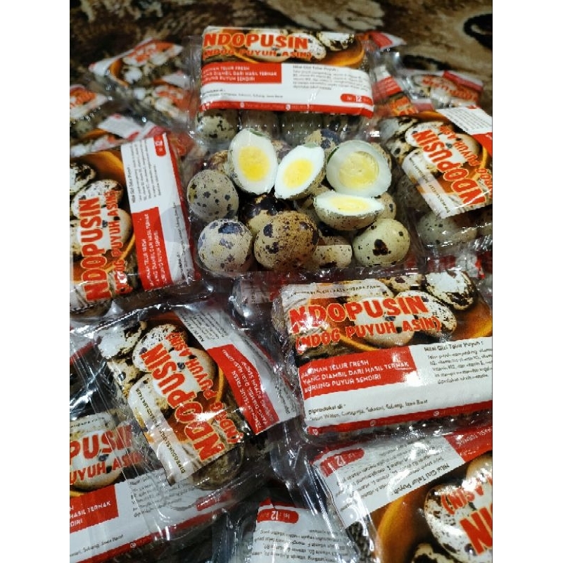 

Cemilan Telor Puyuh Asin