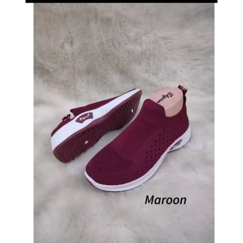 sepatu rajut sport elgan original