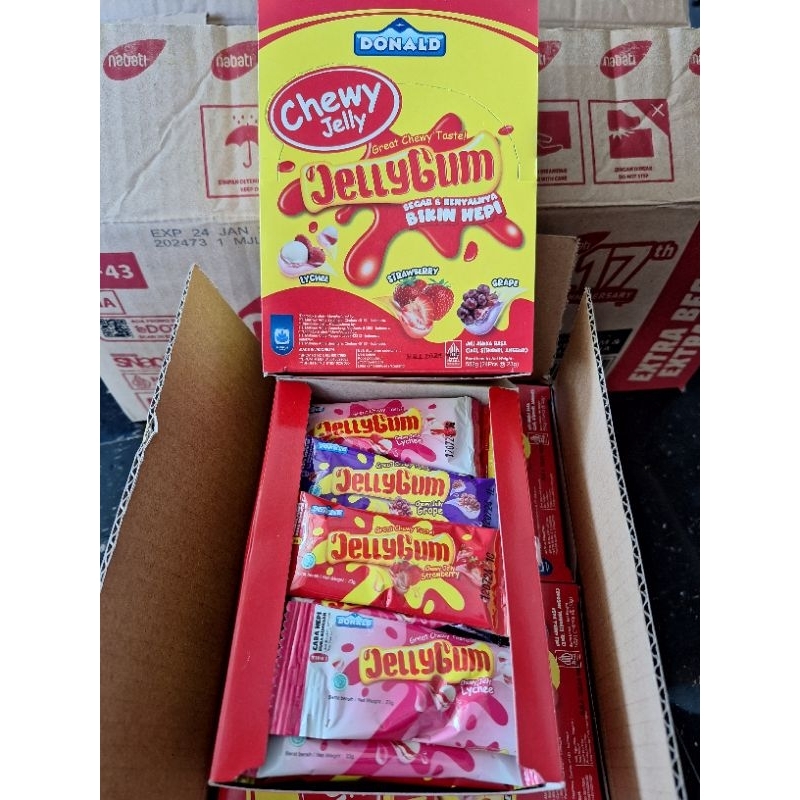 

Donald Chewy JellyGum ( 1box isi 24pcs)