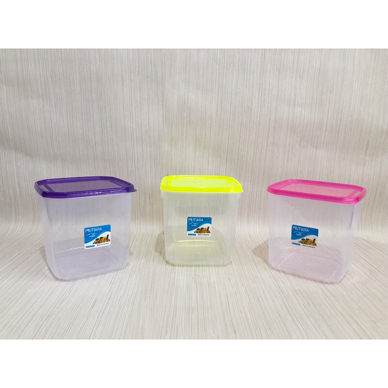 Toples Plastik 1KG/Sealware Plastik/Kotak Warna/Kotak Plastik/Kotak Makan/Wadah Makanan