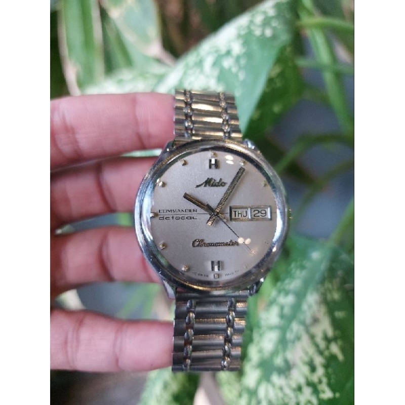 Jam Tangan Mido Commander Chronometer Automatic All Original 5039 Rare