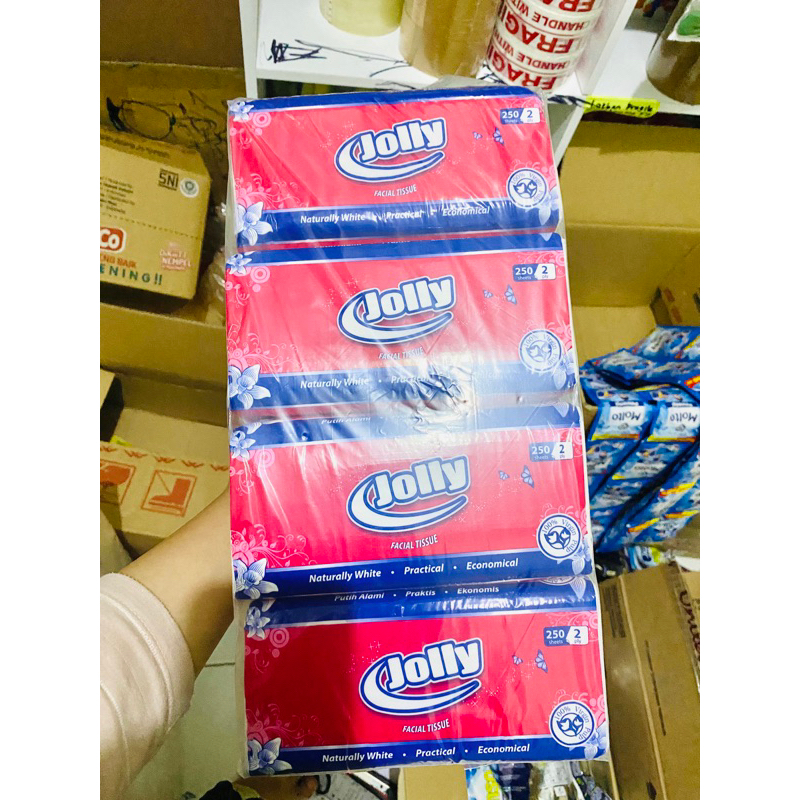 Tissue Jolly 4 Pcs 250 Sheet