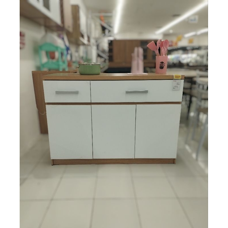 Selma Stevia Kabinet Dapur Bawah 120 - Cokelat Oak Furniture Informa lemari dapur rak dapur rak bumb