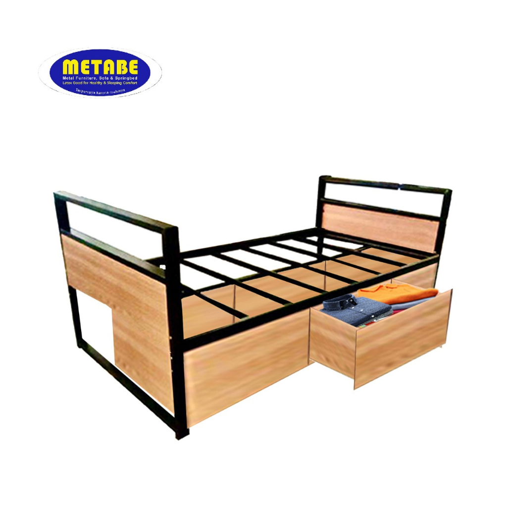Metabe Ranjang Storybed Type Melody+Laci Bawah ( Tanpa Kasur )
