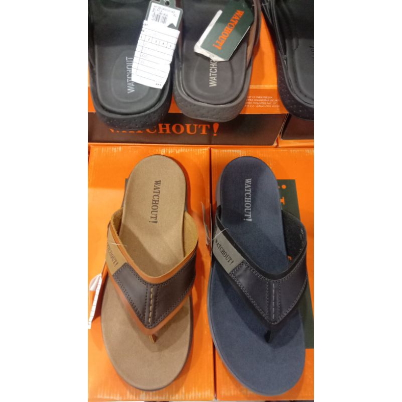 sandal pria tali jepit || sandal original watchout || sandal pria brand watchout