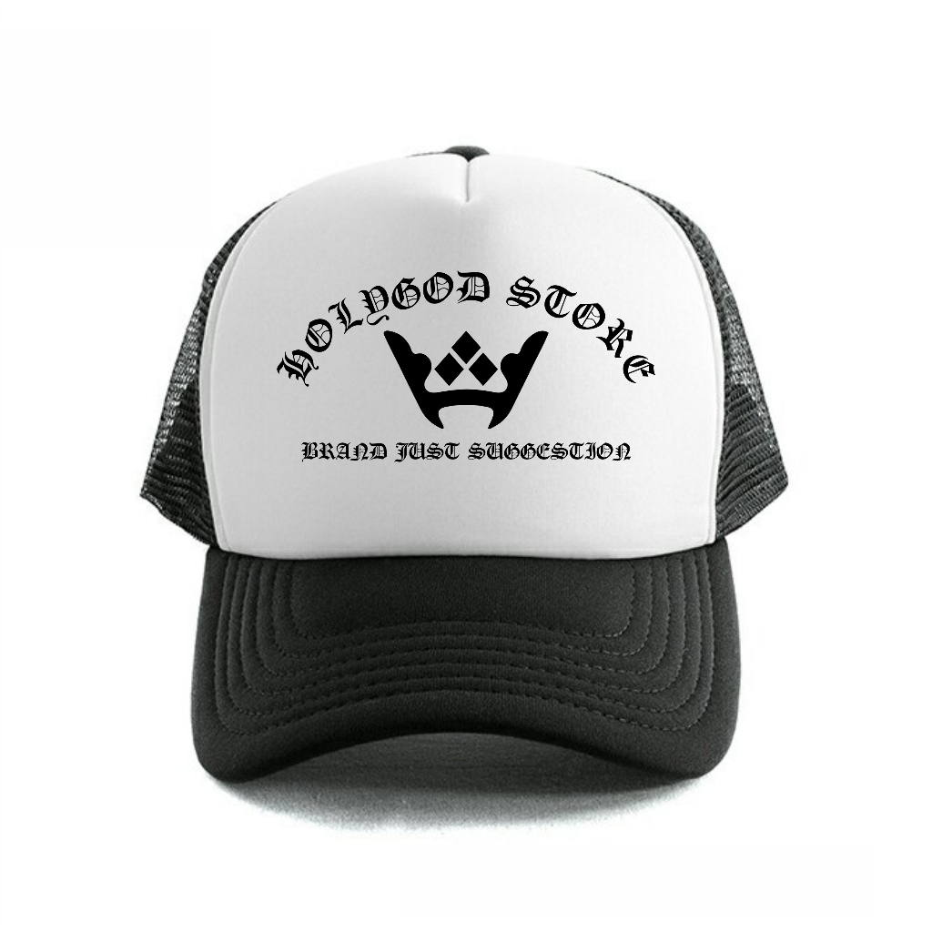 TOPI JARING HITAM PUTIH HOLYGOD