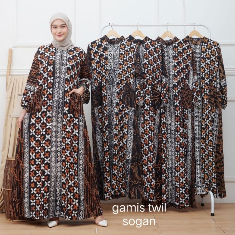 ❤️ ISOPAYU ❤️ [COD] Gamis Daster Premium Twill Ori