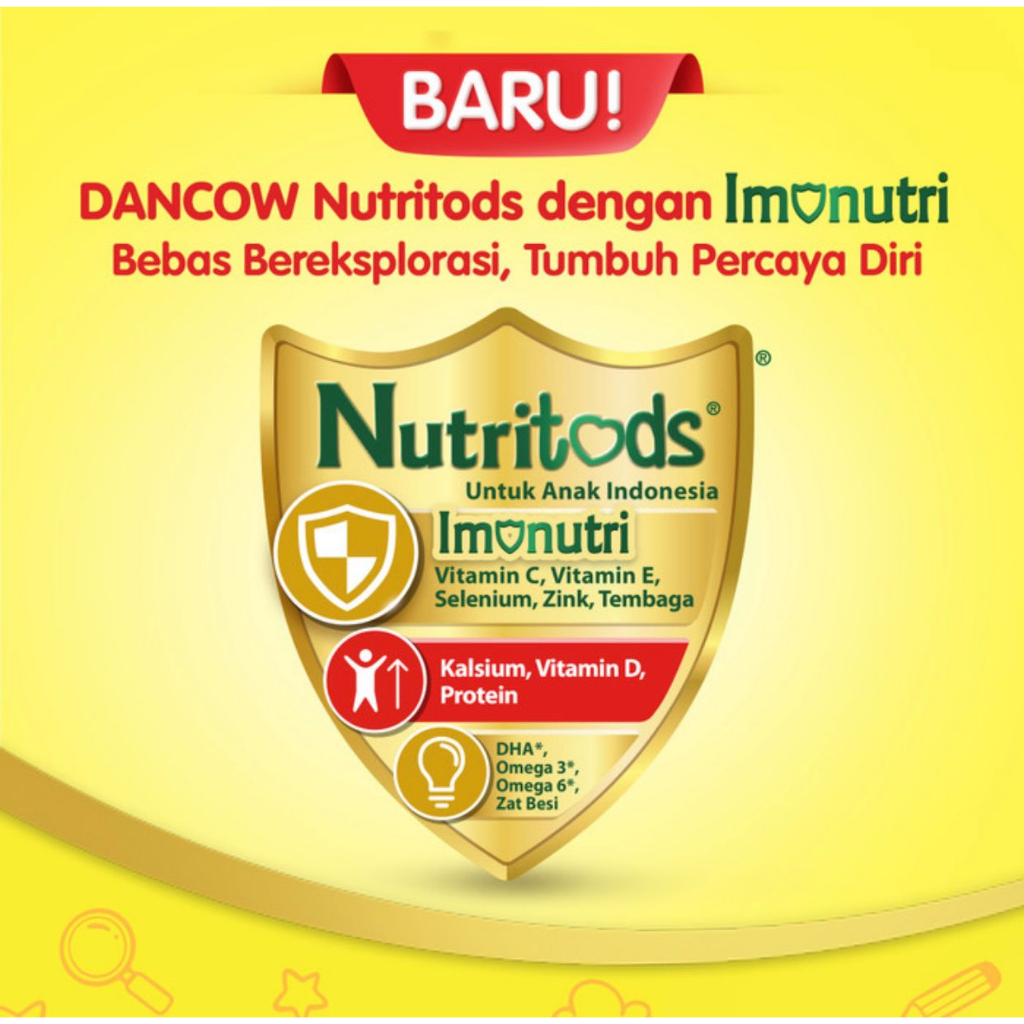 NESTLE DANCOW 1+ (Madu) - Susu Anak 1-3 Tahun - Box 750 gram