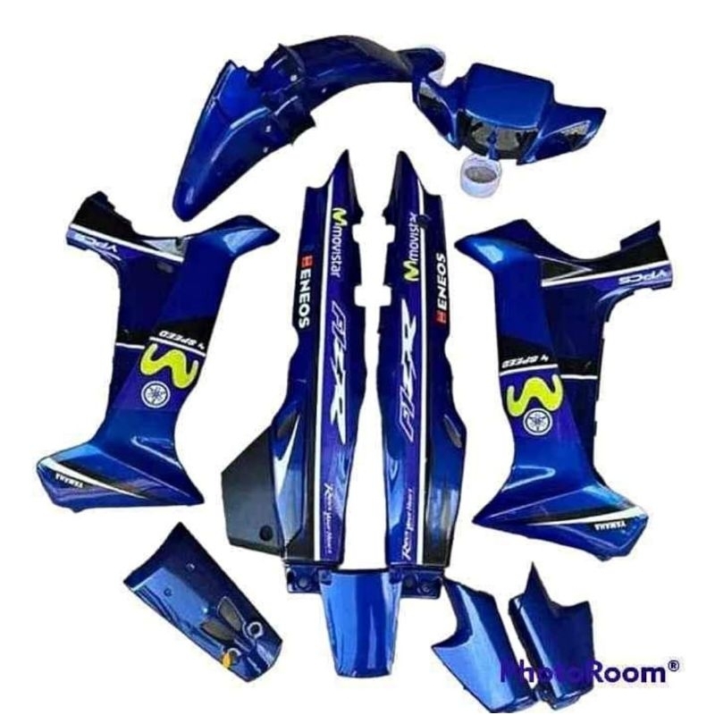Bodi sett yamaha fizr movistar biru paket lengkap halus