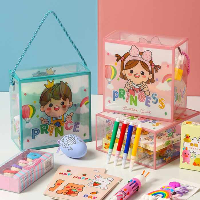 

Box mika transparan prince princess hampers goodiebag birthday ulang tahun