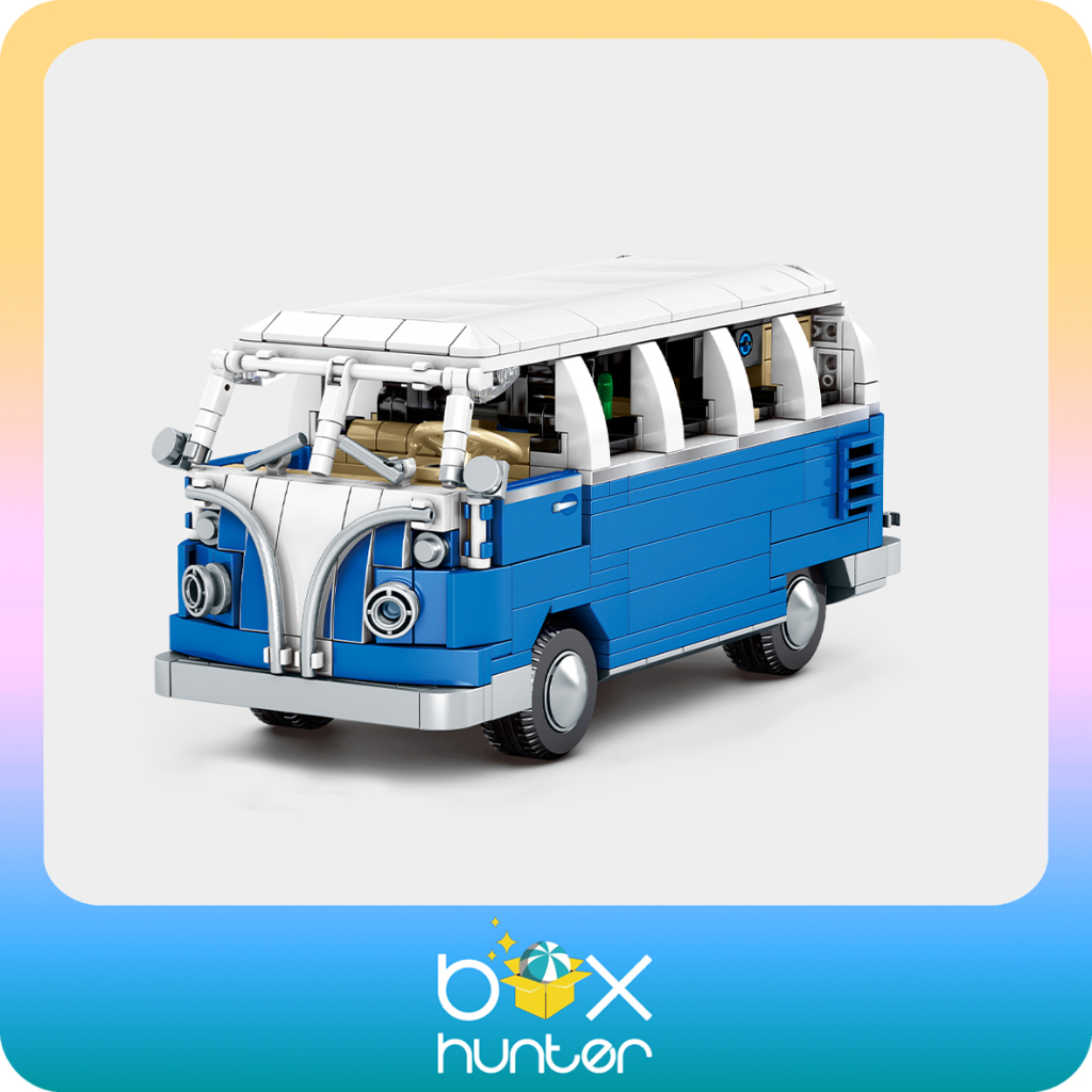 SEMBO BLOCK VINTAGE VW COMBI | MAINAN BLOCK VINTAGE VW COMBI