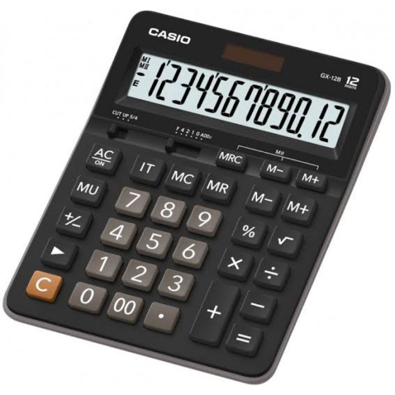 

CASIO KALKULATOR 12 DIGIT GX 12B