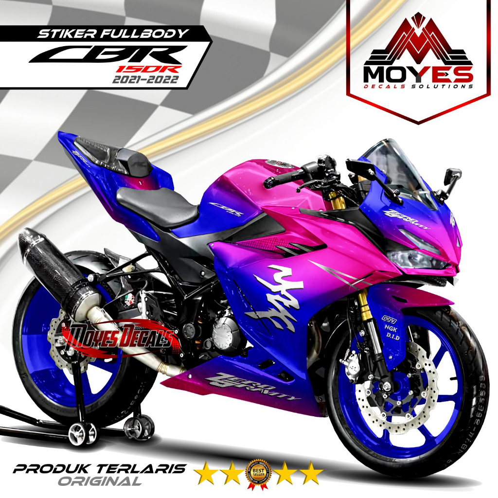 Decal Cbr 150R Full Body 2021 Stiker Cbr 150R 2021 Full Body Striping Cbr 150R 2021 Full Body DESIGN
