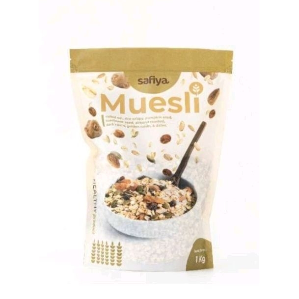 

READY STOK!!! Muesli safiya 1kg makanan sereal sehat