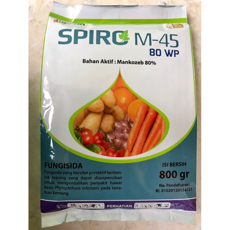 

Fungisida SPIRO M-M45 80 WP | 800 gr