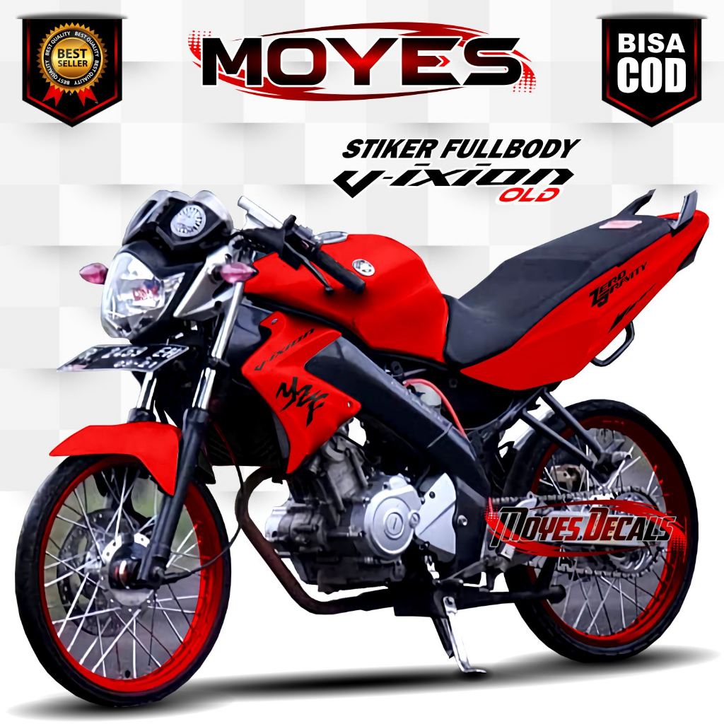 Decal Vixion Old Full Body Stiker Vixion Old Full Body DESIGN POLOS