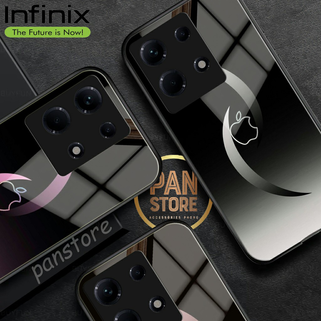Softcase Glass Case Infinix Note 30 Pro Terbaru [SK69] Case Infinix Note 30  - Casing  Handphone - Pelindung Handphone - Aksesoris Handphone -  Case Handphone -  Glass kaca - Panstore