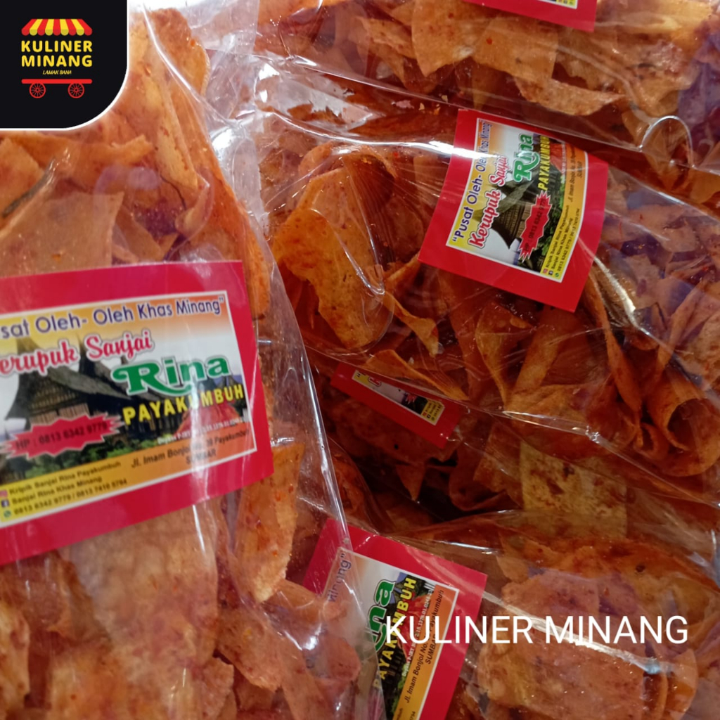 

Sanjai Ubi Singkong Talas Lidi Balado Rina Oleh-Oleh Asli Kampung Cemilan Makanan Payakumbuh Khas Padang Snack Jajanan Kuliner Minang Kabau Gurih Spicy Murah Renyah Resmi 100% Halal Original AX02