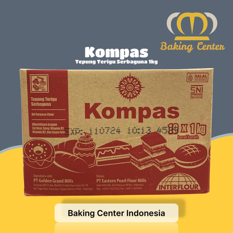 

Kompas Tepung Terigu Serbaguna Premium 10x1kg