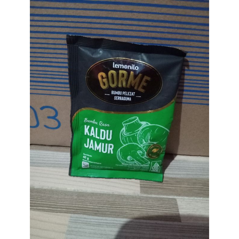 

Bumbu Gorme Kaldu Jamur 40gr