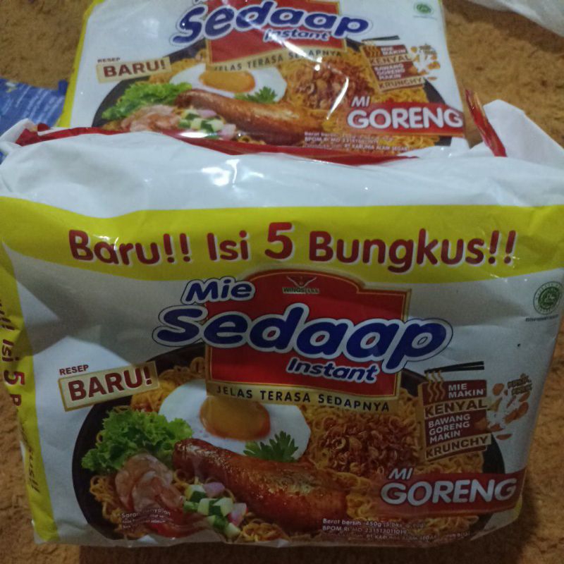 

mie sedap isi 5