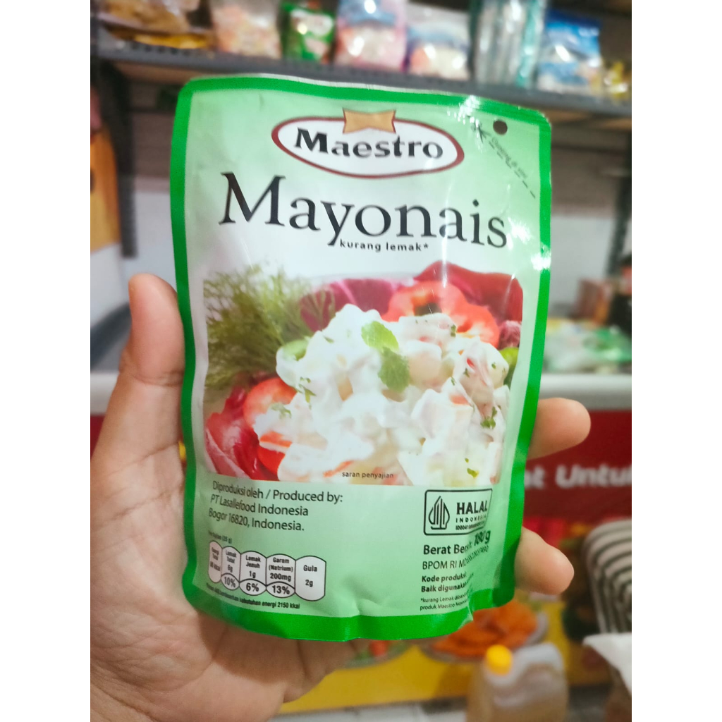 

MAESTRO MAYONAISE KEMASAN 200 GR