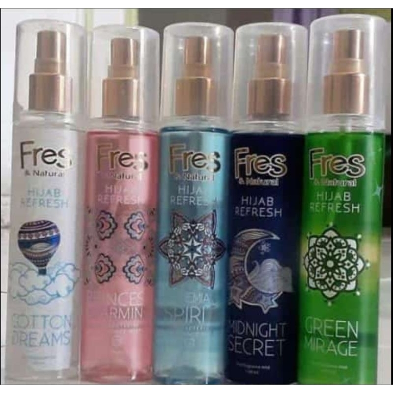 fresh and natural parfum 100ml/hijab fresh spray cologne