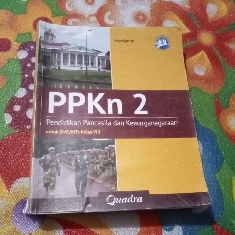 BUKU PPKN KELAS 2 SMP PENERBIT QUADRA