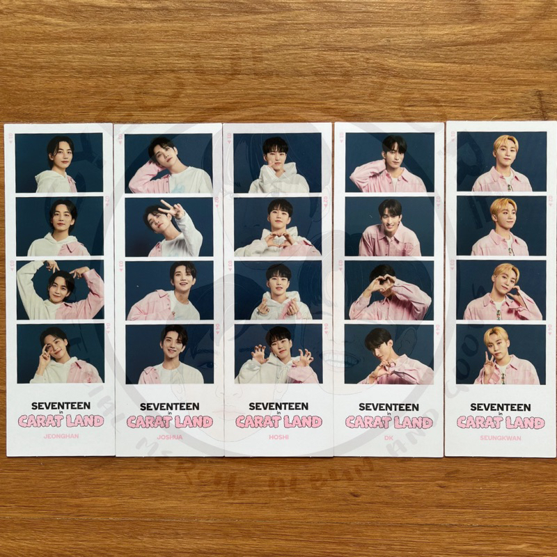 [READY STOCK] READ DESC 4CUT SEVENTEEN SVT SEBONG LENTICULAR LENTI PHOTOCARD FOLLOW SEOUL MD JEONGHA