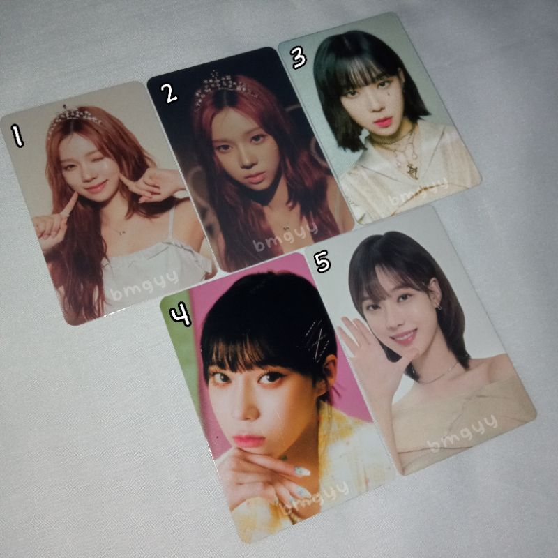 wts sell jual photocard pc official winter aespa sg22 sg23 season greating lenti savage mediheal
