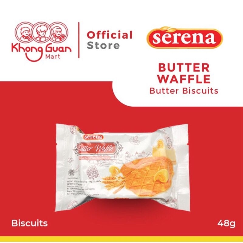 

Serena Butter Waffle 48 gram