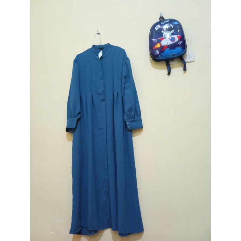 Gamis Rauna Crincle Tebal/Gamis Polos/Gamis Crincle Tebal