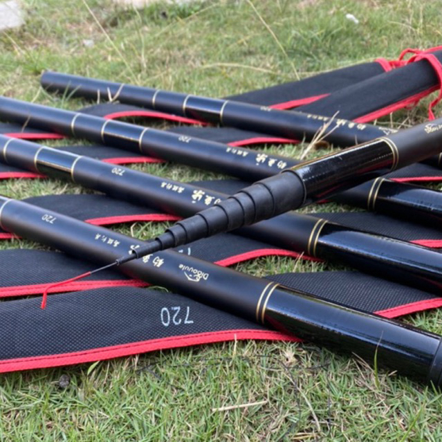 Tegek Black Joran Pancing Fishing Rod 270 360 450 540 640 720 CM