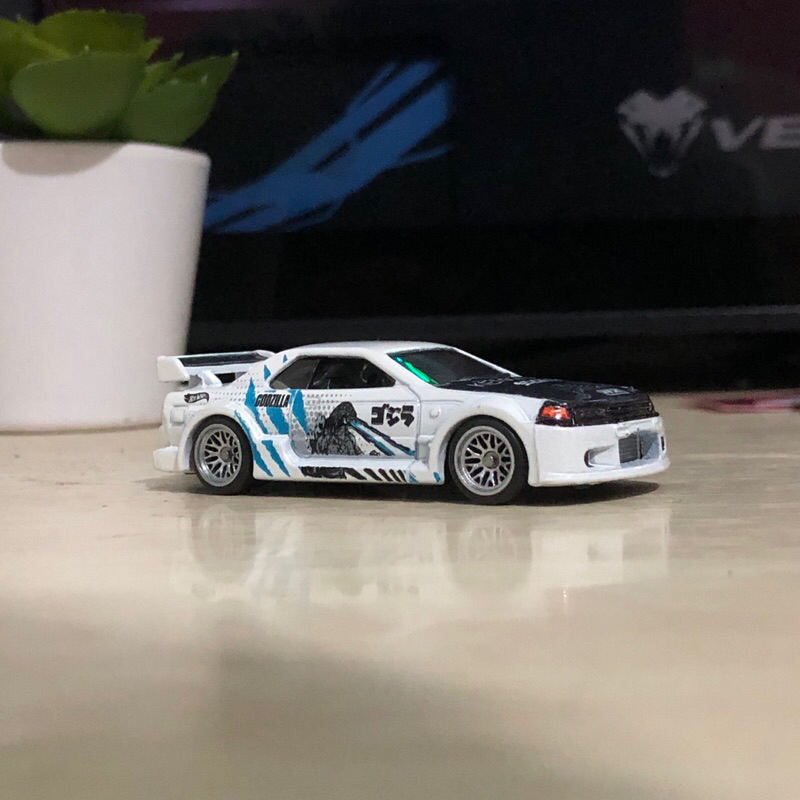 Hot wheels Nissan Skyline R32 Godzilla custom ban karet loose civic fast furious lbwk
