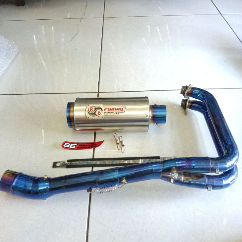 knalpot racing kolong / underbelly full system Cbr250rr NinjaFi NinjaNewFi Ninjaz250 NinjaKarbu Mt25