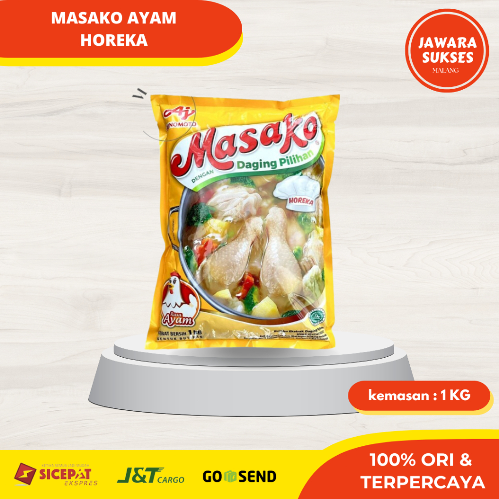 

[1 kg] Masako Ayam 1 Kg | Penyedap Masako Ayam Horeka