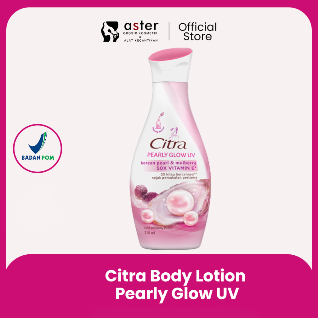 Aster Kosmetik - Citra Body Lotion Pearly Glow UV