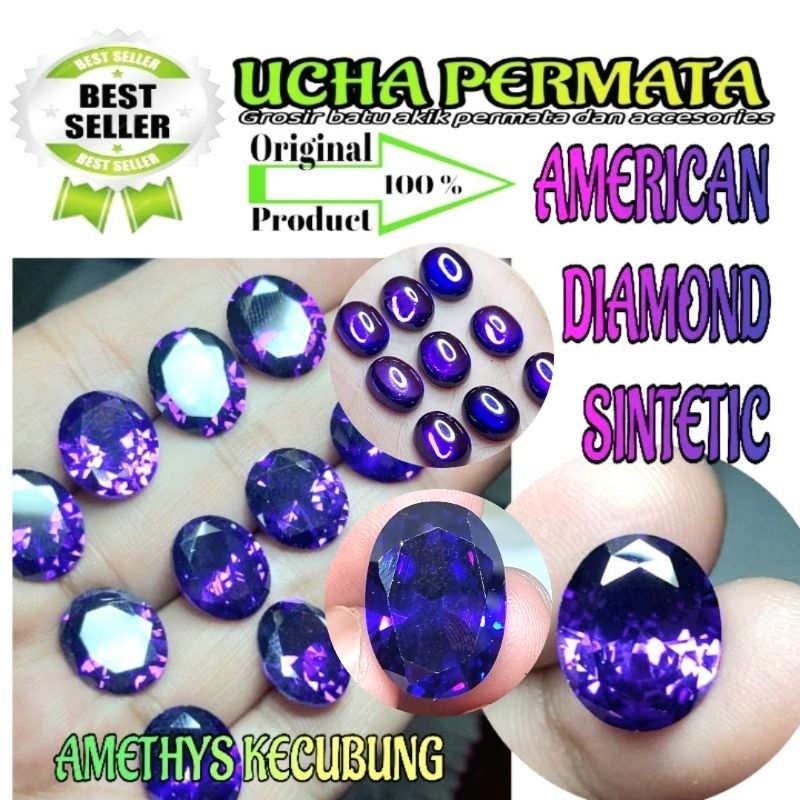 batu permata kecubung ungu amethys cutting jumbo bold