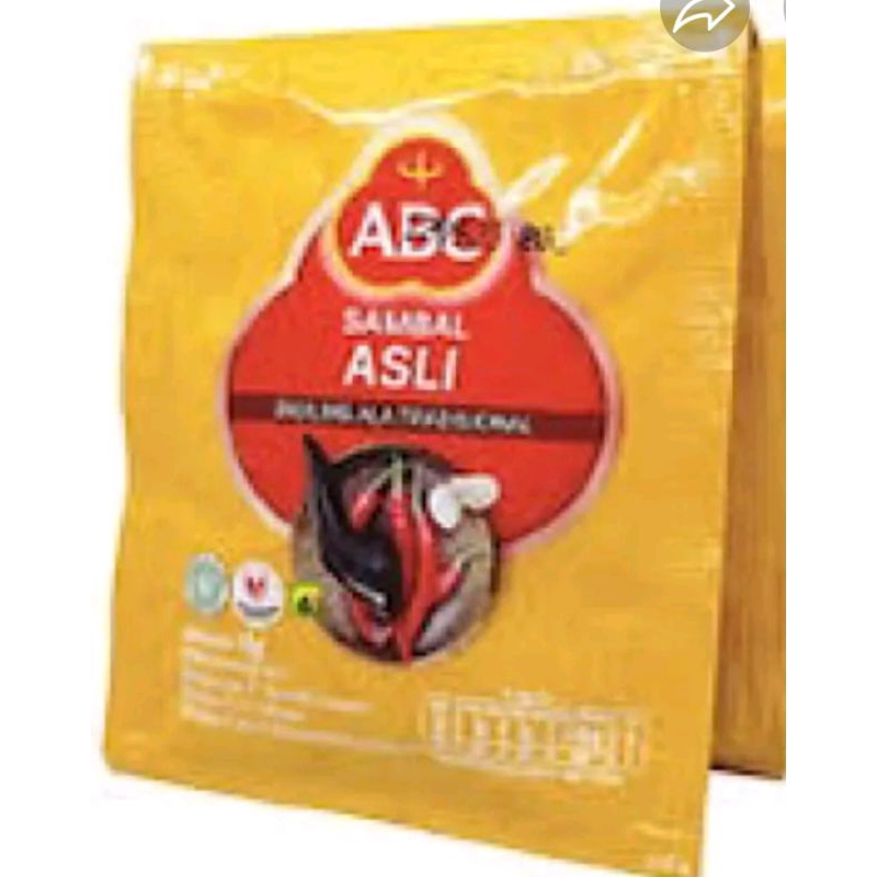 

Sambal ABC asli isi 10 saxhet