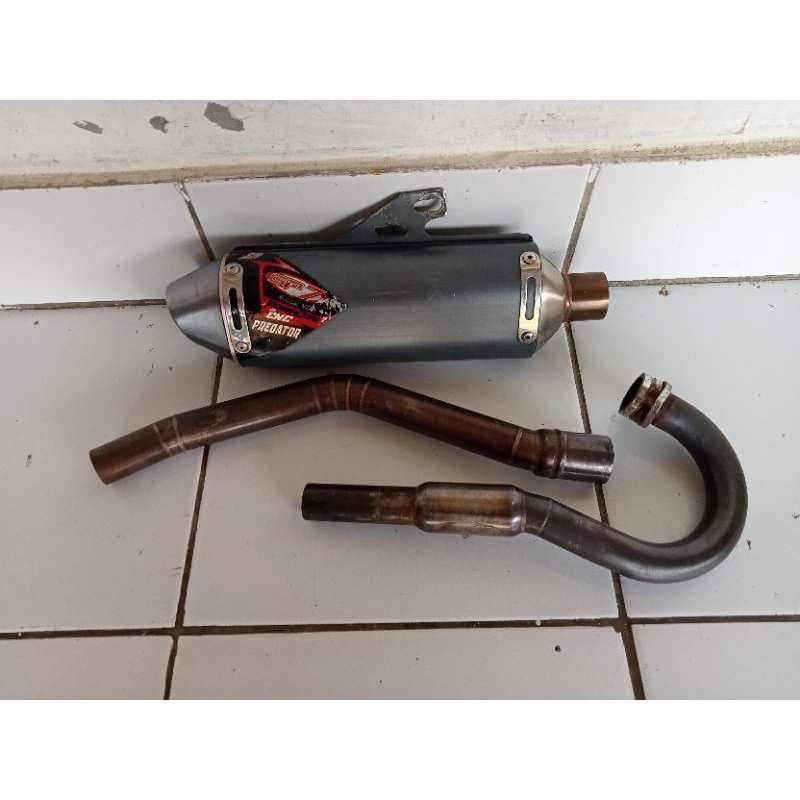 KNALPOT GP7 CNC PREDATOR KLX/DT ORIGINAL GP7 CNC PREDATOR