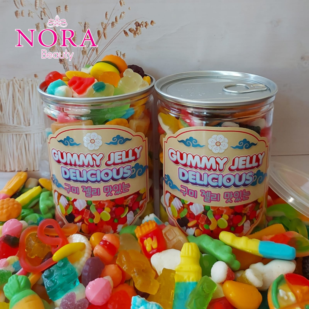 

Gummy Jelly Delicious Kemasan CAN BESAR Premium //murah