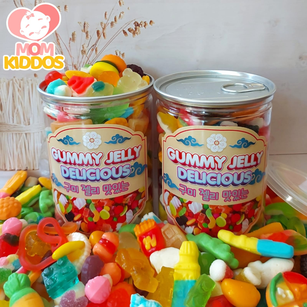 

Cemilan Gummy Jelly Delicious (Kemasan PET CAN BESAR)