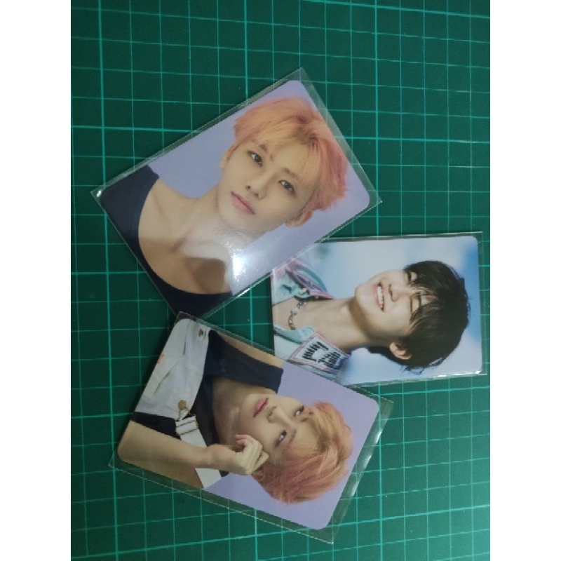 JAEMIN JENO PHOTO CARD (JAEMIN DICON WINK & REPACKAGE NCT DREAM 6TH ANNIVERSARY , JENO FCMM, JAEMIN 