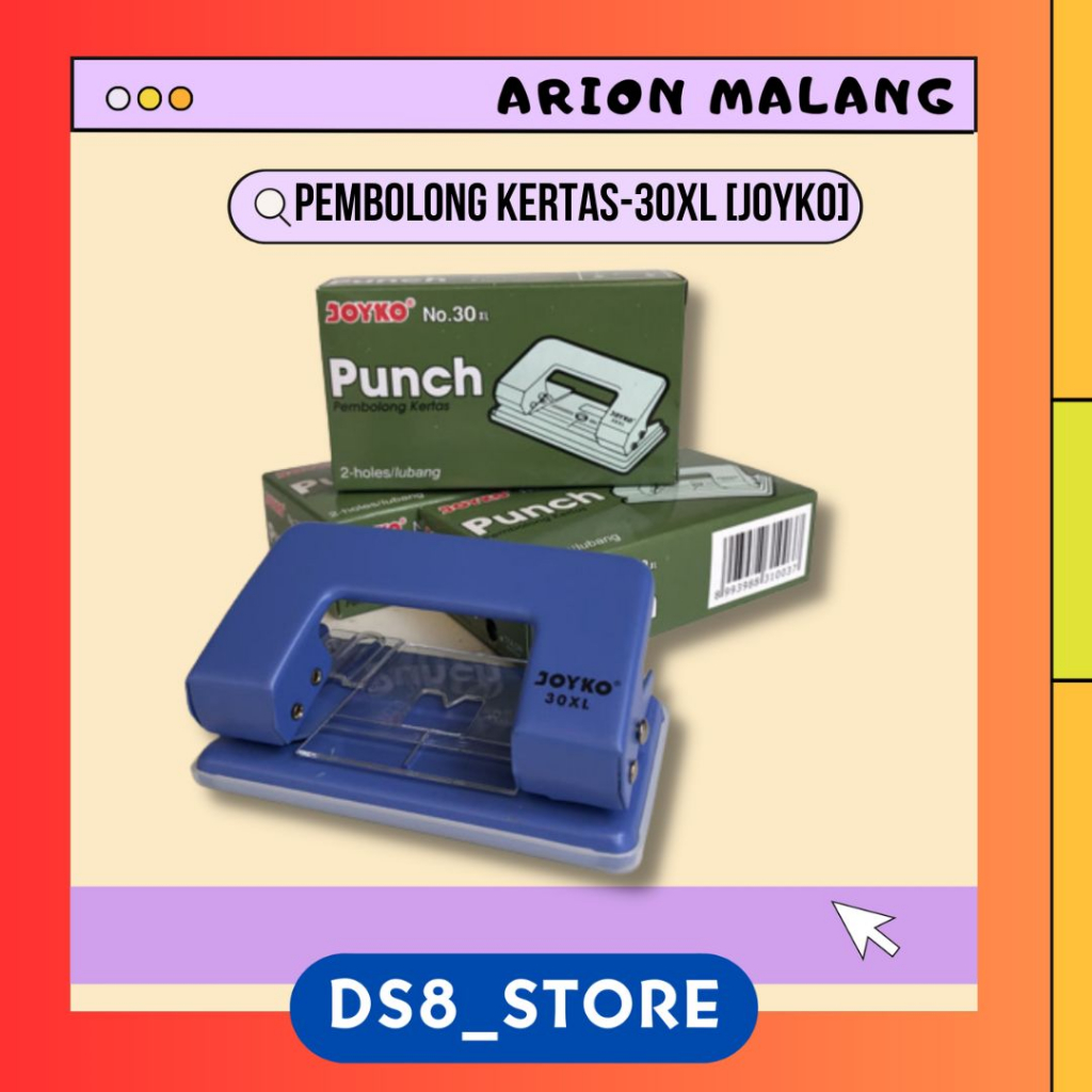 

Pembolong Kertas / Plong-plongan / Punch No. 30XL JOYKO