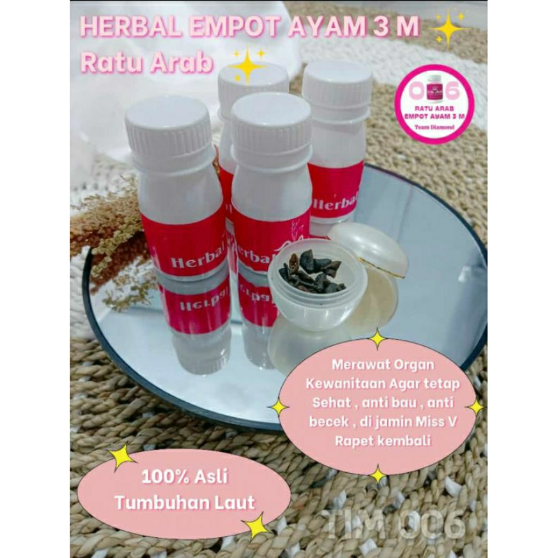 

Herbal 3M Ratu Arab (Empot Ayam)