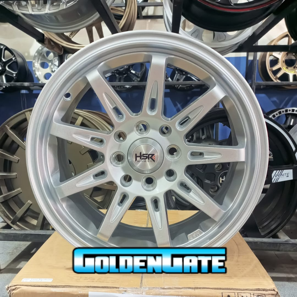 velg racing r16 HSR TIKALA R16 baut 8 buat mobil  yaris mobilio kijang dll
